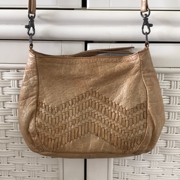 Anthropologie Handbags - SOLDDay & Mood Anthropologie purse leather tan
